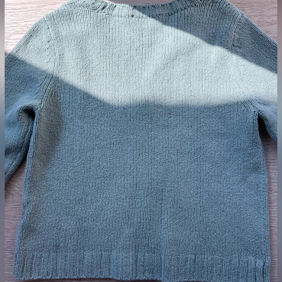 Abercrombie & Fitch Sage Green V-Neck Button Cardigan - Picture 8 of 9